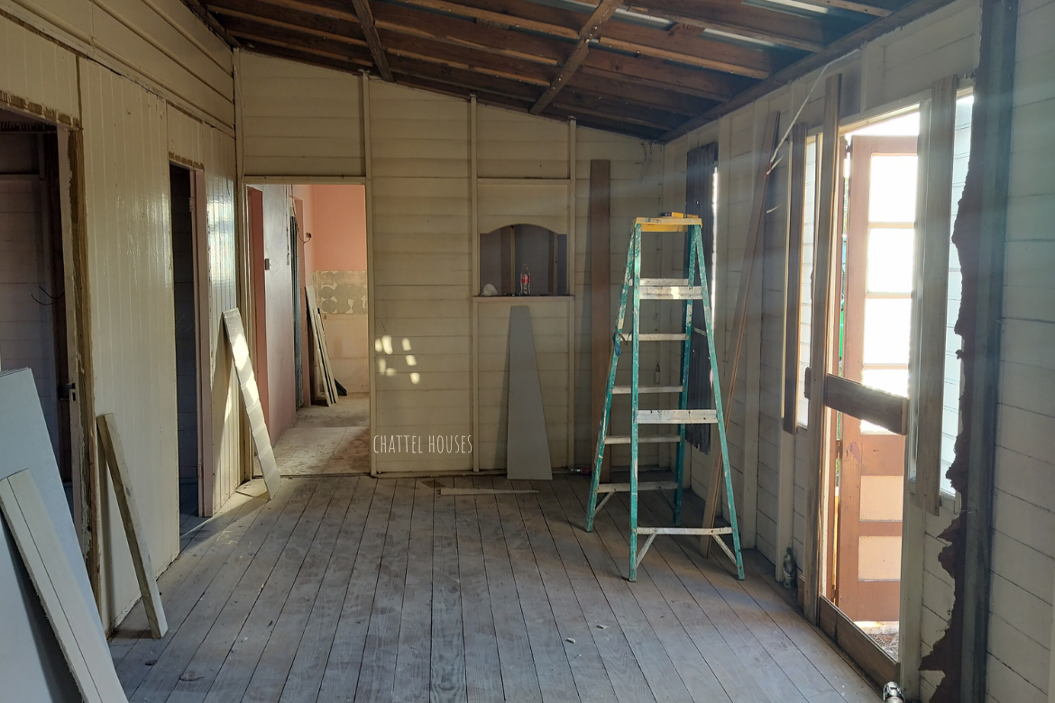 Chattel Houses - Structural Changes During a Chattel House Renovation